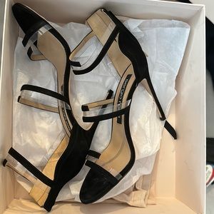 Brand new Sergio Rossi. Never worn outside. Worn once inside. Absolutely amazing